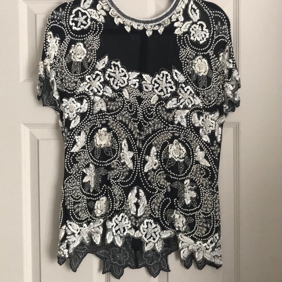 Vintage Beaded Blouse - Picture 11 of 11